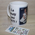 cana alba personalizata