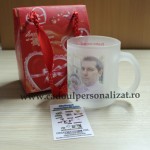 cana sticla transparenta personalizata
