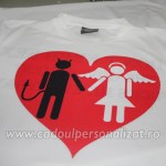 tricou personalizat love