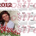 calendar personalizat 2012 model 8